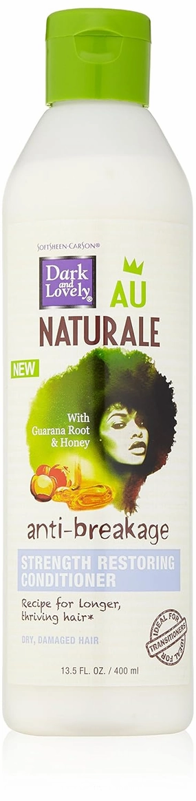 Dark and Lovely AU Natural Anti-Breakage Strength Restoring Conditioner, 13.5 Fluid Ounce