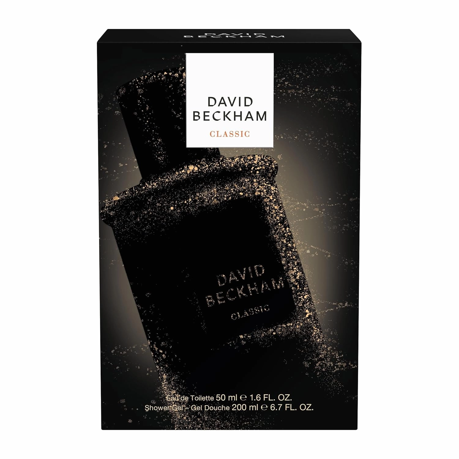 David Beckham Classic Eau de Toilette   Shower Gel Gift Set, Notes of Grapefruit, Cashmere Wood, and Musk, Men's Fragrance, Long Lasting, Everyday Fragrance