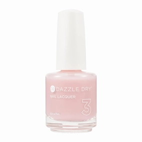 Dazzle Dry Nail Lacquer (Step 3) - Peacefully Me - A sheer pale pink with warm undertones. (0.5 fl oz)