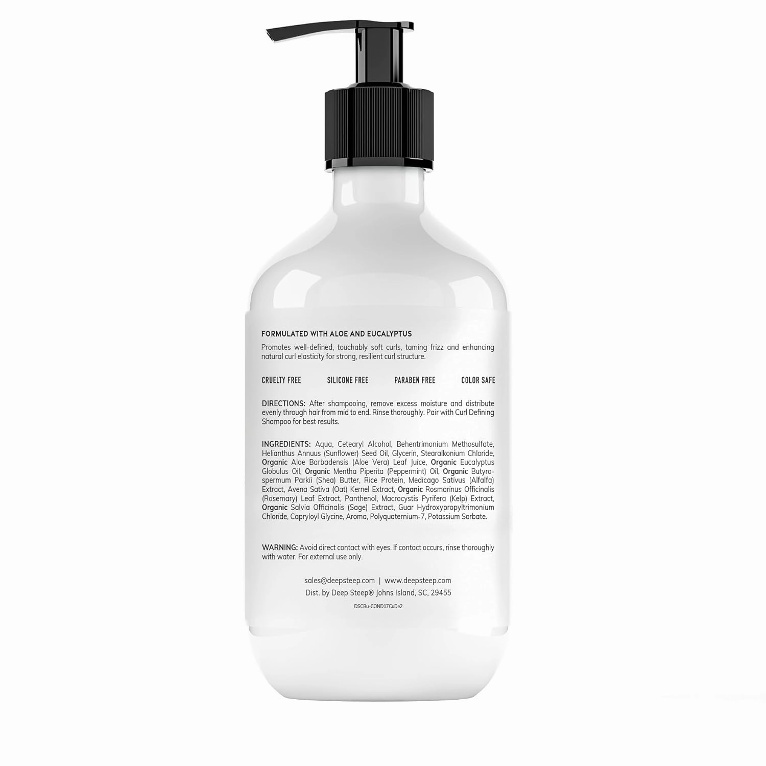 Deep Steep Hair Conditioner, 17oz (Curl Defining)