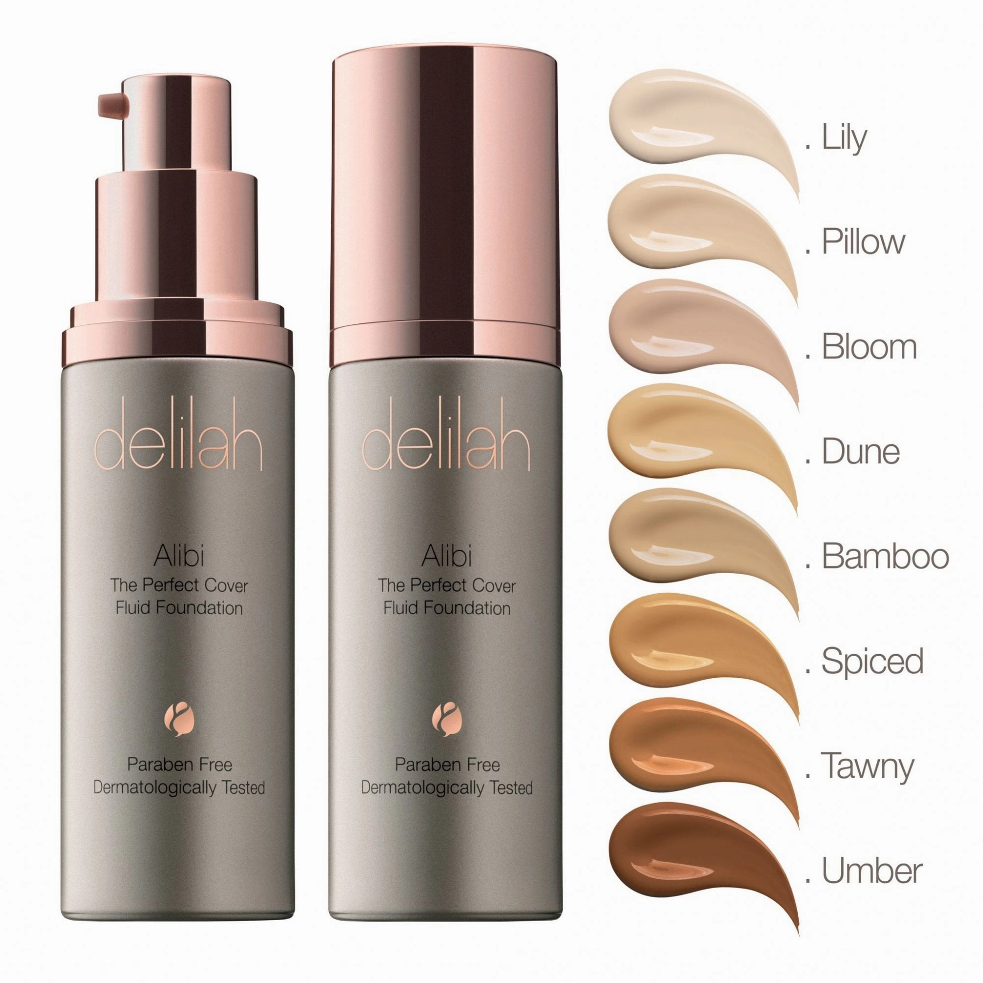 DELILAH Alibi Foundation in Bamboo