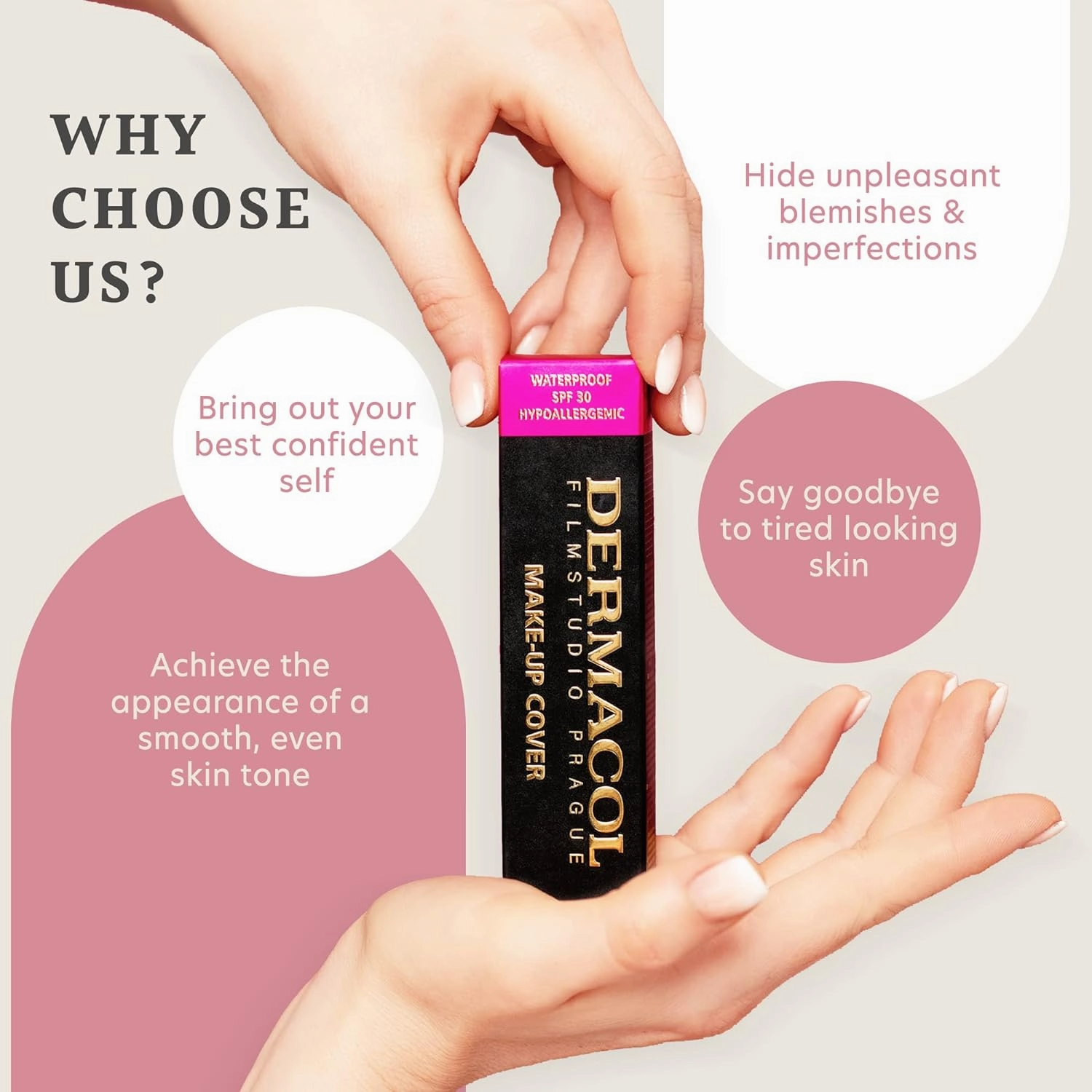 DERMACOL Make Up Cover High Covering Make-up Foundation # 224