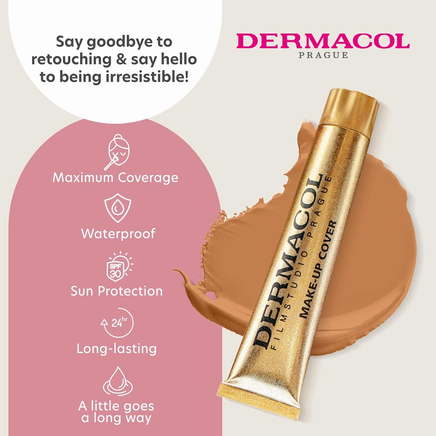 DERMACOL Make Up Cover High Covering Make-up Foundation # 224