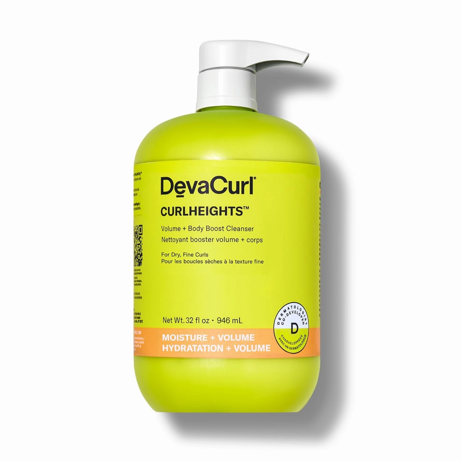 DevaCurl CurlHeights Volume   Body Boost Cleanser, 32 oz