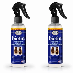 Difeel Pro-Growth Biotin Leave in Conditioning Treatment 8 oz. - (PACK OF 2)