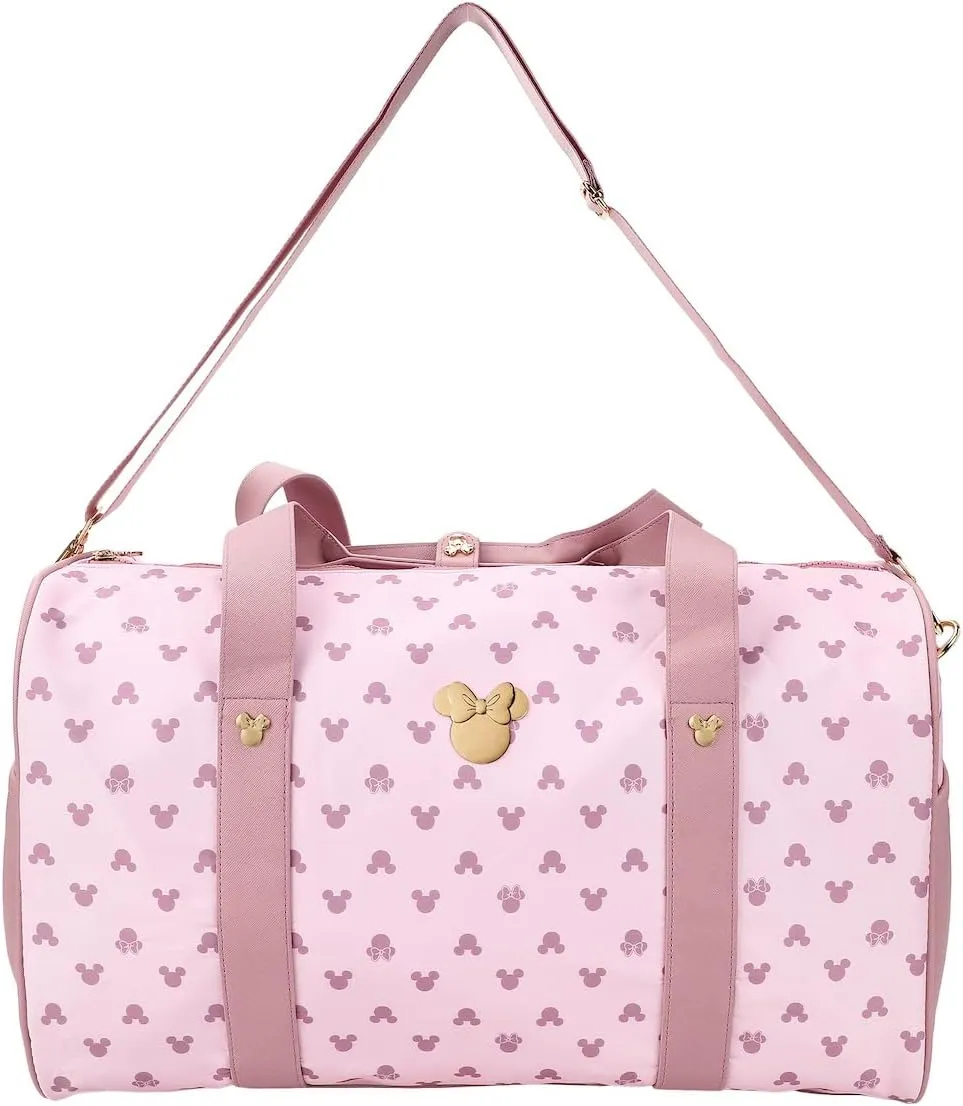 Disney Minnie Mouse Ears Pink 18" Duffle Bag