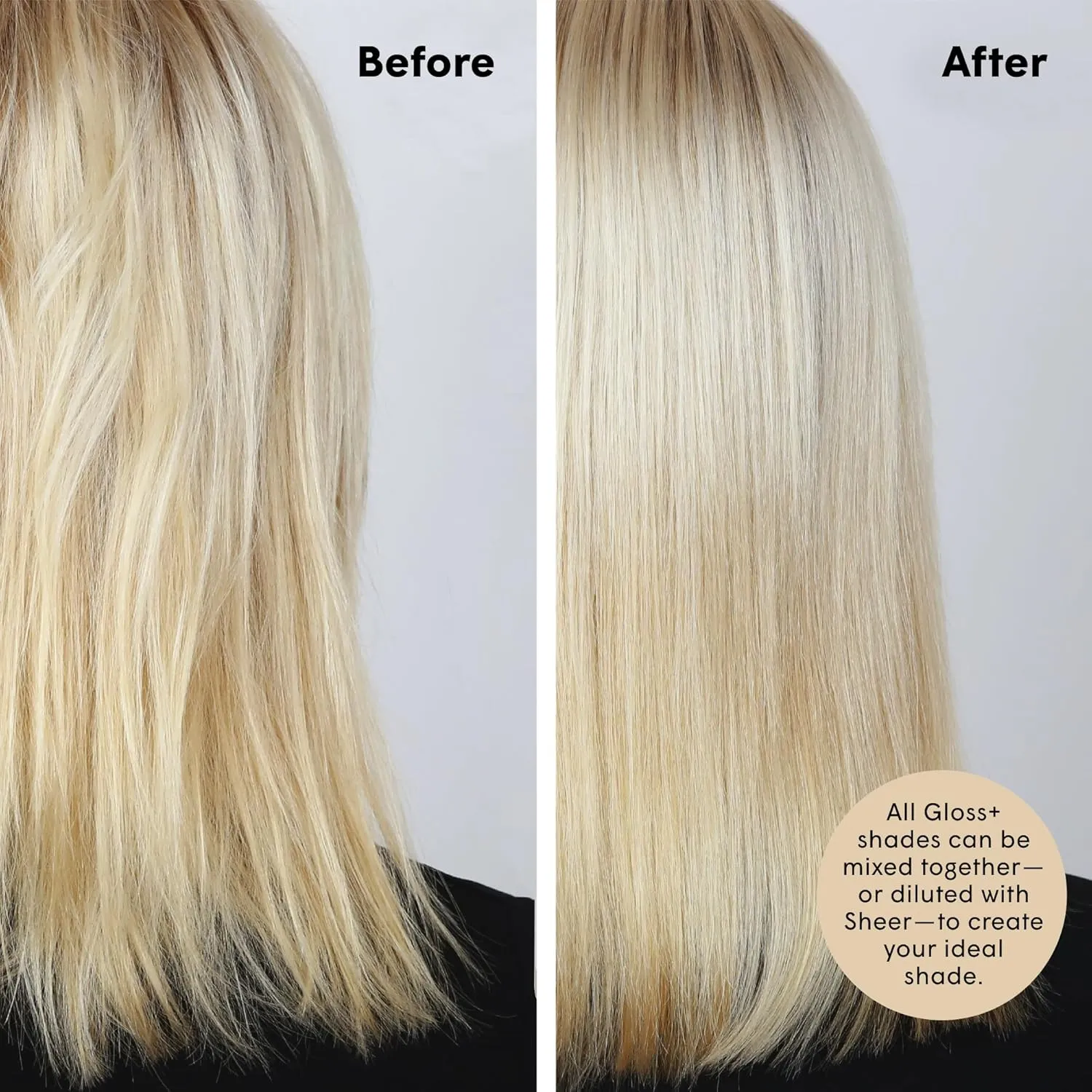 dpHUE Gloss , Light Blonde - 6.5 oz (8-12 Applications) - Semi-Permanent Hair Color & Conditioner - Lasts Up to Eight Washes - Paraben, SLS & SLES Sulfate Free - Vegan, Leaping Bunny Certified