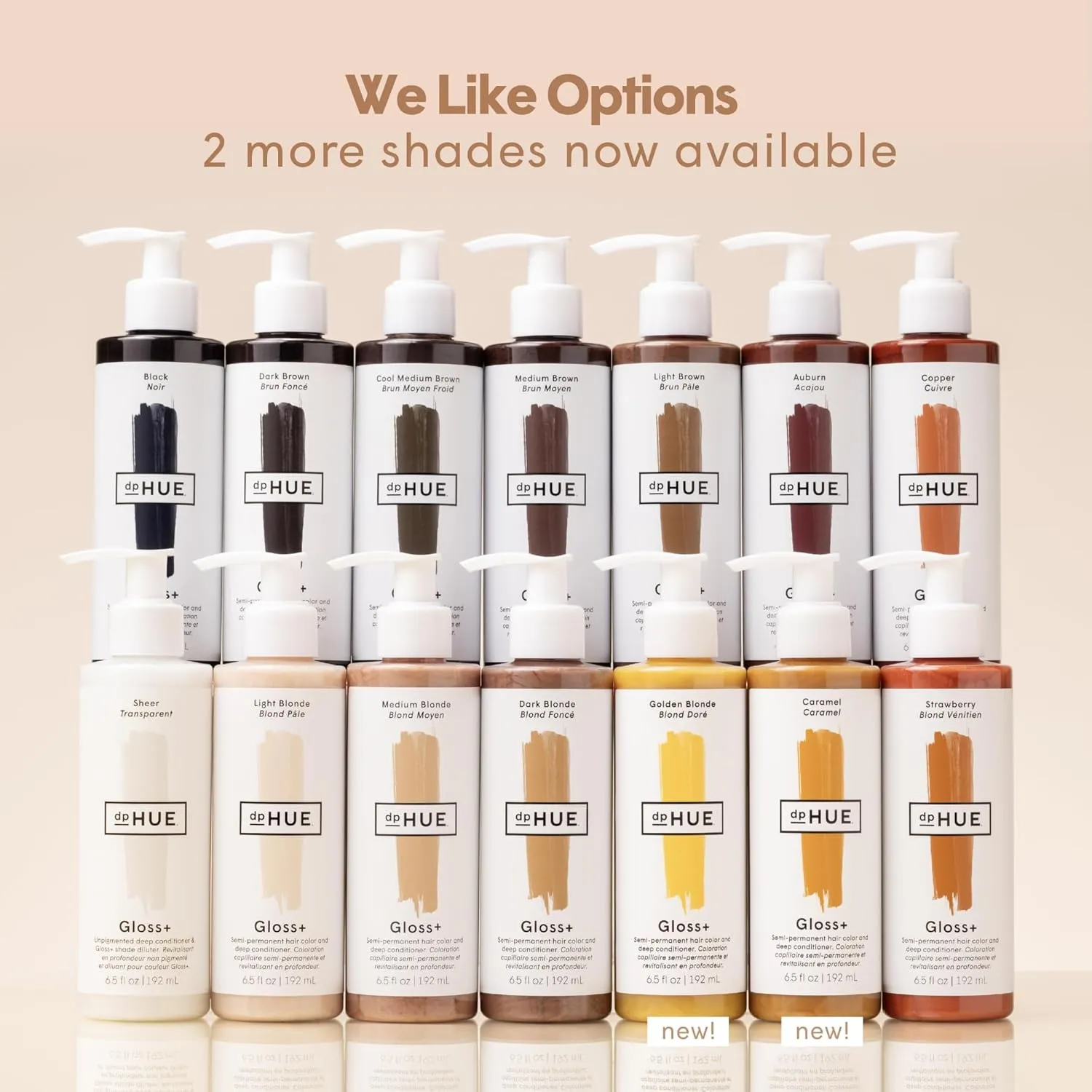 dpHUE Gloss , Light Blonde - 6.5 oz (8-12 Applications) - Semi-Permanent Hair Color & Conditioner - Lasts Up to Eight Washes - Paraben, SLS & SLES Sulfate Free - Vegan, Leaping Bunny Certified