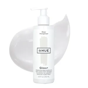 dpHUE Gloss , Sheer - 6.5 oz (8-12 Applications) - Unpigmented Deep Conditioner & Shade Diluter - Paraben, SLS & SLES Sulfate Free - Vegan, Leaping Bunny Certified
