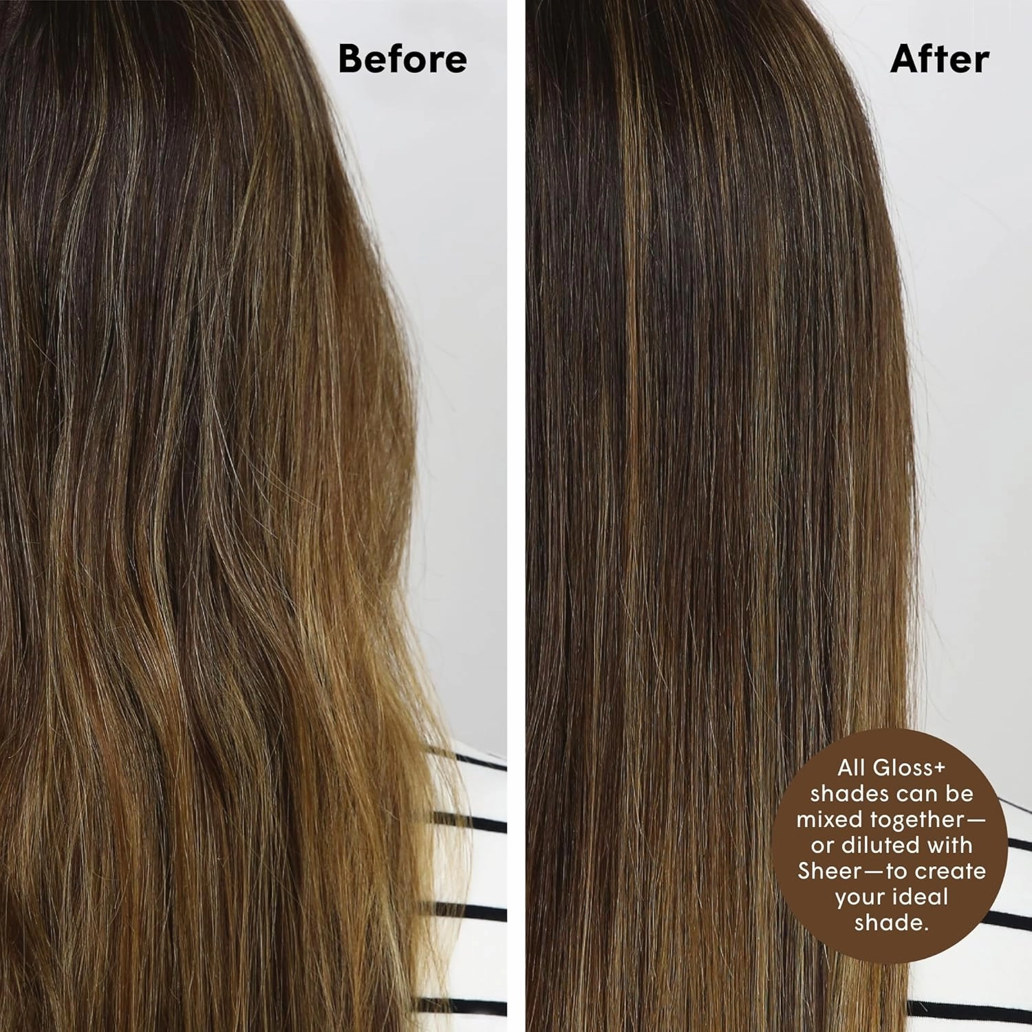 dpHUE Gloss , Light Brown - 6.5 oz (8-12 Applications) - Semi-Permanent Hair Color & Conditioner - Lasts Up to Eight Washes - Paraben, SLS & SLES Sulfate Free - Vegan, Leaping Bunny Certified