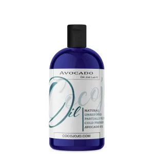 Dr Joe Lab Avocado Oil 16 oz Pure Natural Cold Pressed Unrefined Partially Filtered Avocado Oil - for Hair Skin Body Nail and Beard - Moisturizes, Soothes, Hydrates, & Nourishes