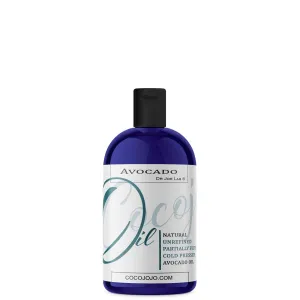 Dr Joe Lab Avocado Oil 8 oz 100% Pure Natural Cold Pressed Unrefined Partially Filtered Avocado Oil - for Hair Skin Body Nail and Beard - Moisturizes, Soothes, Hydrates, & Nourishes