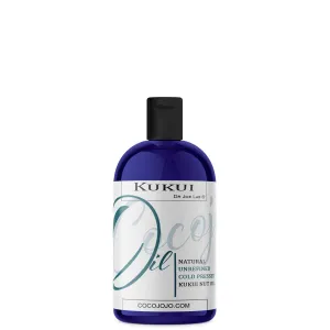Dr Joe Lab Kukui Nut Oil 4 oz Pure Natural Cold Pressed Unrefined Extra Virgin Kukui Oil - for Hair Skin Body Nail and Beard - Moisturizing, Soothing, Hydrating, & Nourishing