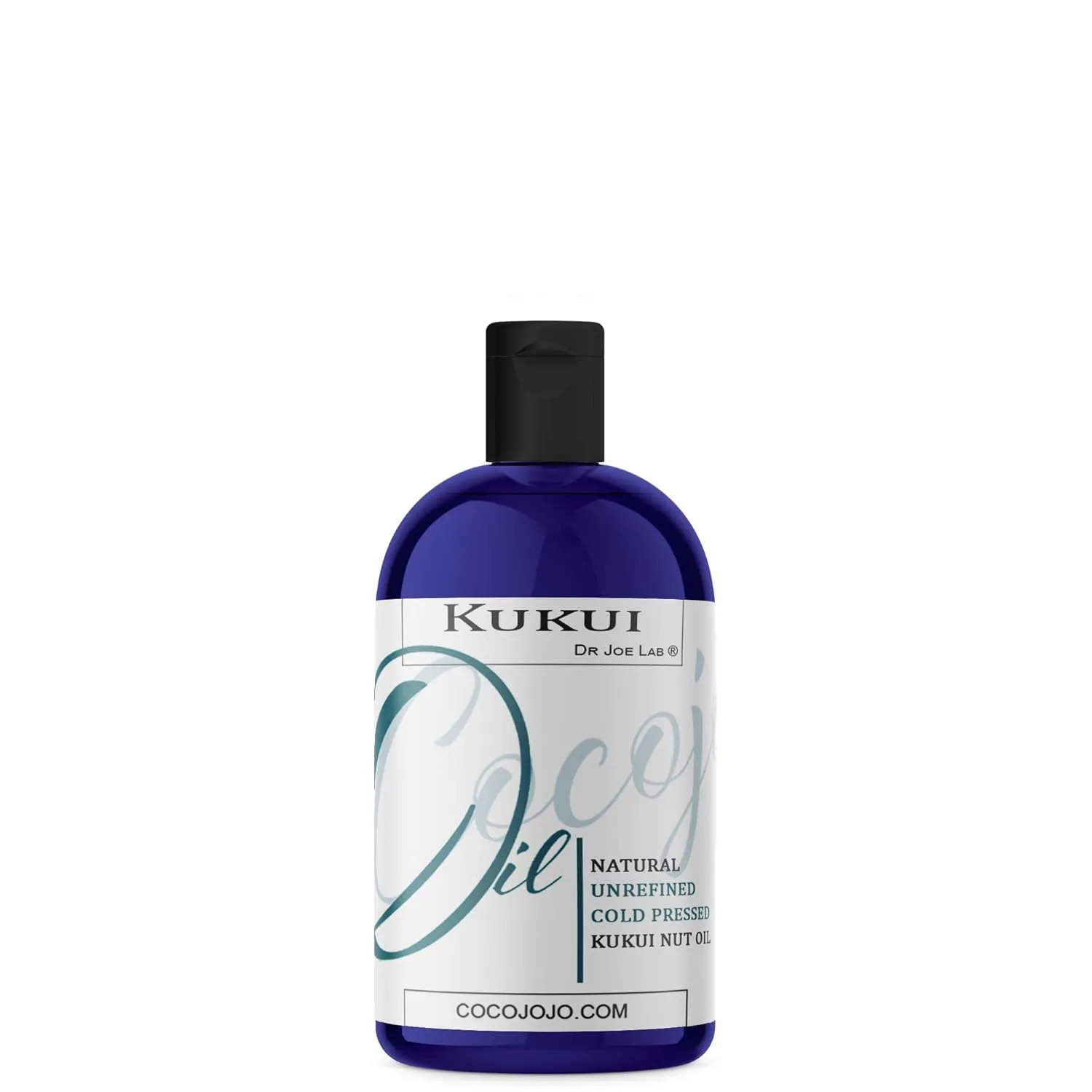 Dr Joe Lab Kukui Nut Oil 4 oz Pure Natural Cold Pressed Unrefined Extra Virgin Kukui Oil - for Hair Skin Body Nail and Beard - Moisturizing, Soothing, Hydrating, & Nourishing