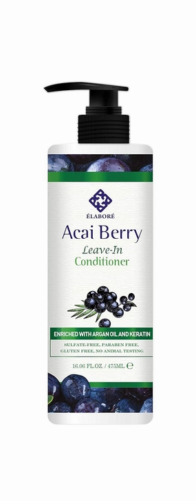 Elabore Acai Berry Leave-In Conditioner 16.06 fl.oz/ 475ml