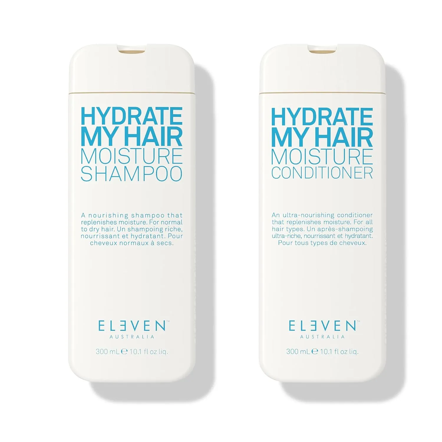 ELEVEN AUSTRALIA Hydrate My Hair Moisture Shampoo & Conditioner 10.1 Fl Oz each