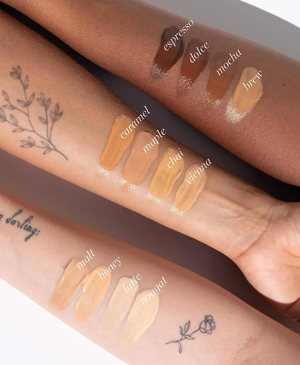 Ere Perez - Natural Oat Milk Liquid Foundation | Breathable, Buildable, Med-Full Coverage, Dewy | Peach Extract, Vit. E | Vegan, Cruelty-Free, Clean Beauty (Espresso | deep neutral, 1 fl oz | 30 ml)
