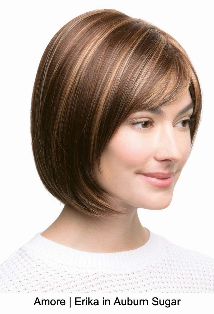 ERIKA Double Mono Synthetic Wig by Amore, 5PC Bundle: Wig, 4oz Mara Ray Enriched Shampoo, Conditioner, Wide Tooth Comb, and 19 Page Belle of Hope Guide (Creamy Toffee)