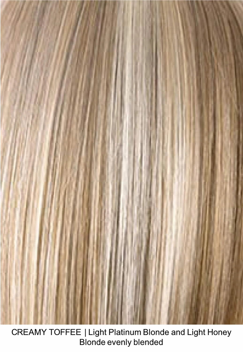ERIKA Double Mono Synthetic Wig by Amore, 5PC Bundle: Wig, 4oz Mara Ray Enriched Shampoo, Conditioner, Wide Tooth Comb, and 19 Page Belle of Hope Guide (Creamy Toffee)