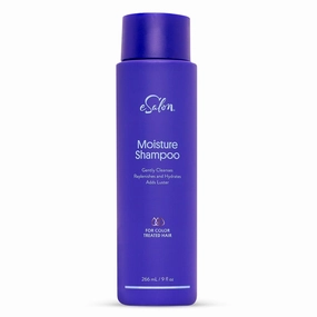 eSalon Hair Shampoo for Color-Treated Hair, Moisture Color Care Shampoo (9 fl oz) - Sulfate-Free (SLS and SLES) Hair Color Shampoo to Prevent Color Fade - Moisturizes, Nourishes, & Softens Hair