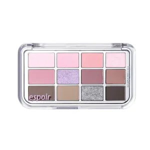 espoir Eye Core Palette #2 Savage Mauve | 12 Versatile Colors for Various Uses | Summer Cool Tone Eyeshadow Palette with Mauve-Based Shades for a Vibrant Eye Makeup Look