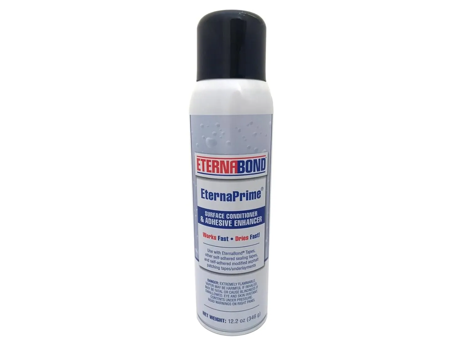 EternaBond EternaPrime Adhesive and Surface Conditioner Spray - 12.2 oz Can | EB-EPSPC | Aids in Adhesion on Dirty or Dusty Surfaces - for MicroSealant and Other Self Adhesive Seaming Tape