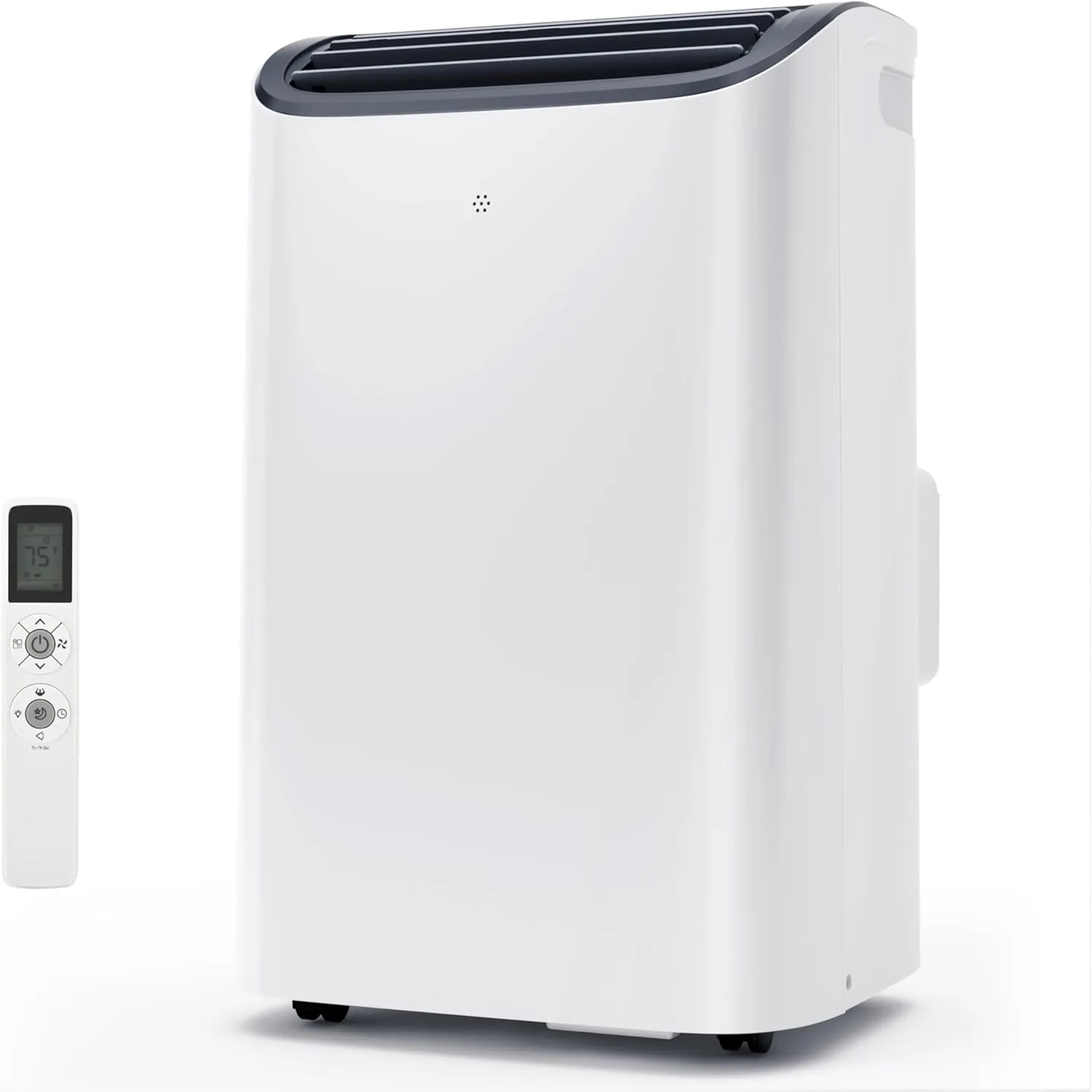 EUHOMY Portable Air Conditioners 12,000 Btu, 4 in 1 Portable Cooling AC with Heat, Dehumidifier, Fan Modes, Quiet Stand-up AC with 46dB Low Noise & Sleep Mode for Bedrooms, room up to 550 Sq.Ft
