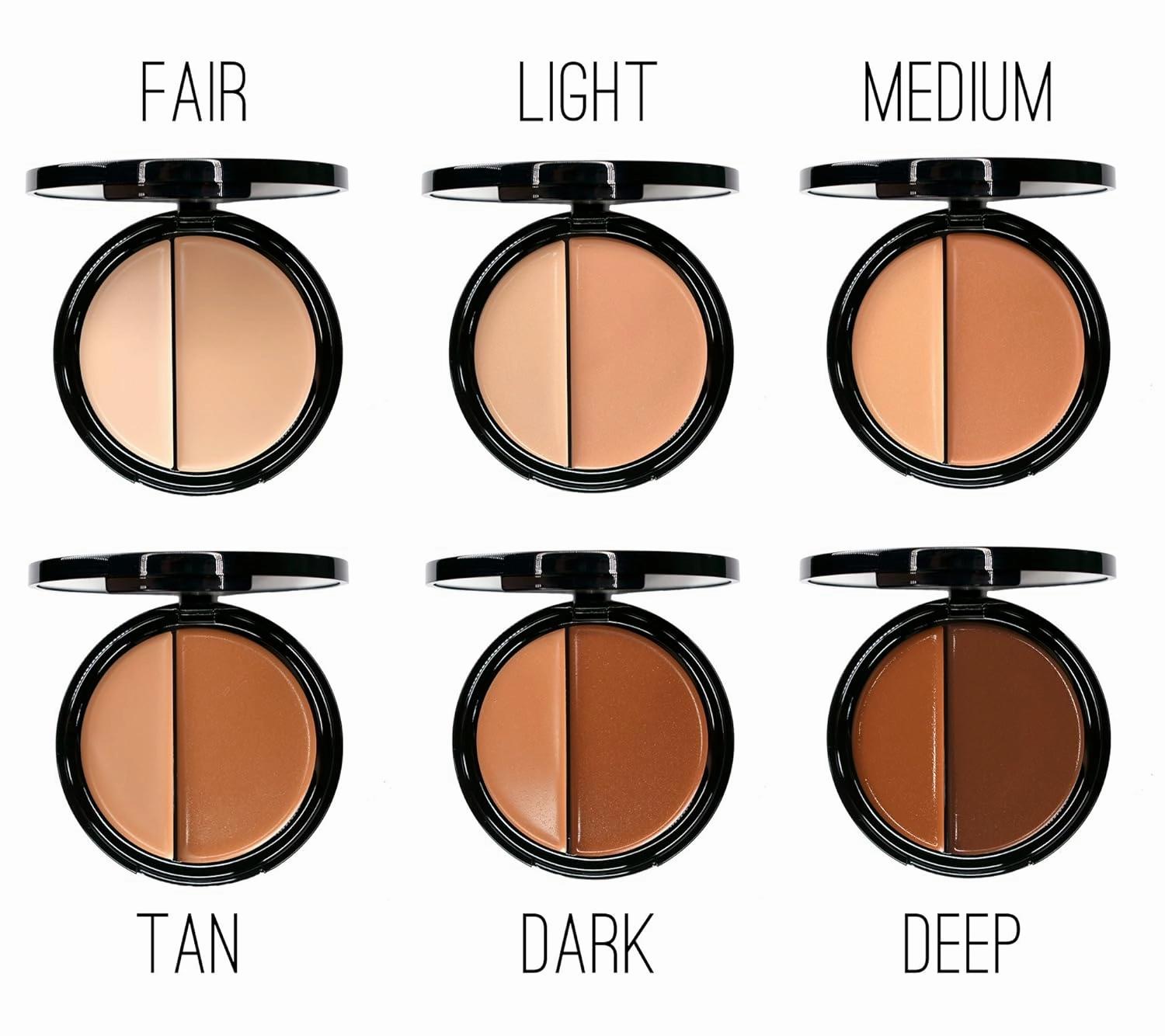 EVE PEARL HD Dual Foundation Full Coverage Long Lasting Everyday Make Up Non Greasy Lightweight Texture Vitamin E Skincare (Deep)