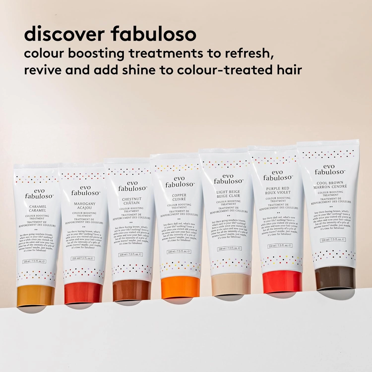 EVO Fabuloso - Color Boosting Conditioner for Color-Treated Hair - Nourishing Treatment with Instant Colour Boost for Dry Hair