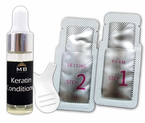 Eyelash Perm Fast 5 min. Packet Lift Curl Perm & Setting Lotion (Qty: 2 × 10 each) With KERATIN Serum & Free Y-Tool Ships From USA