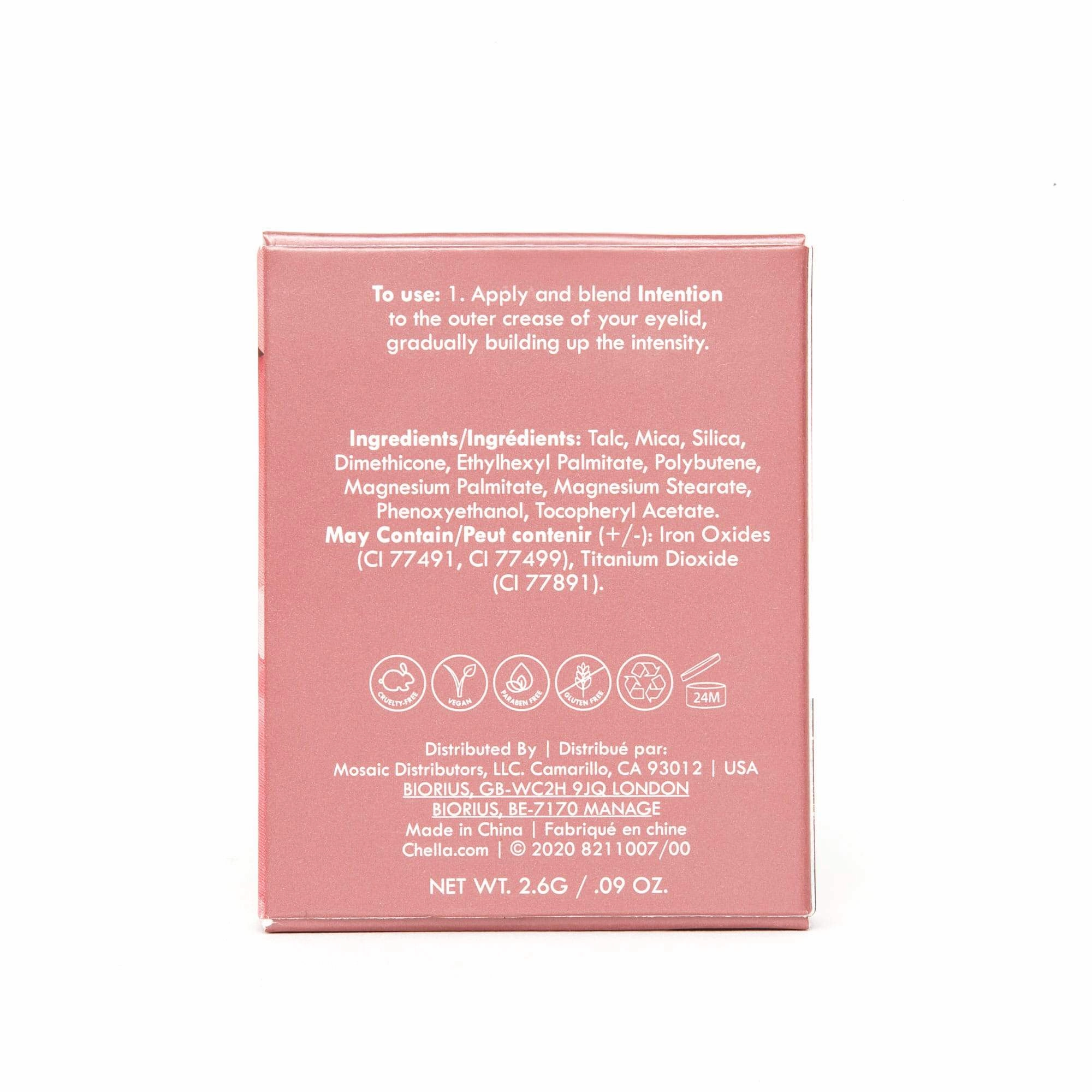 eyeshadow refill intention matte - warm brown from Chella