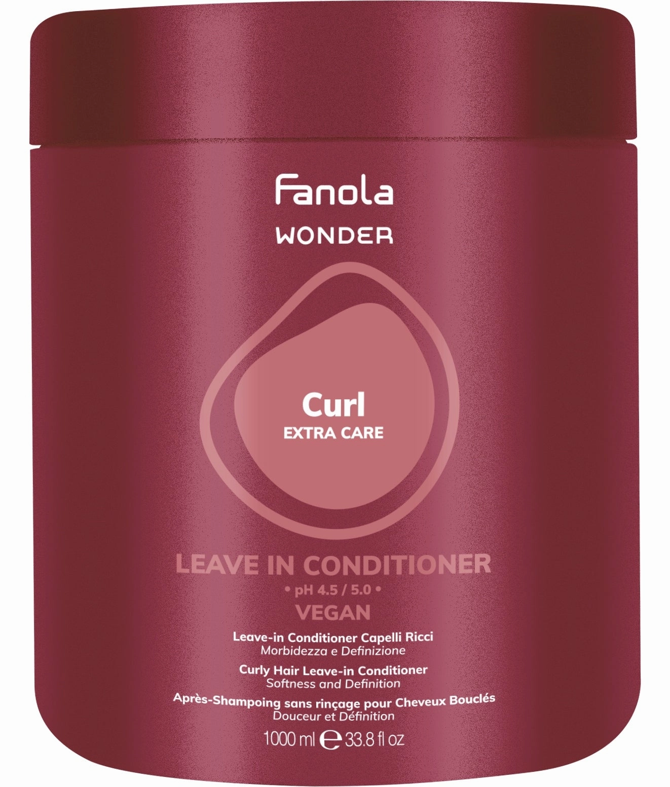 Fanola Wonder Curl Leave-in Conditioner Curly Hair 1000ml