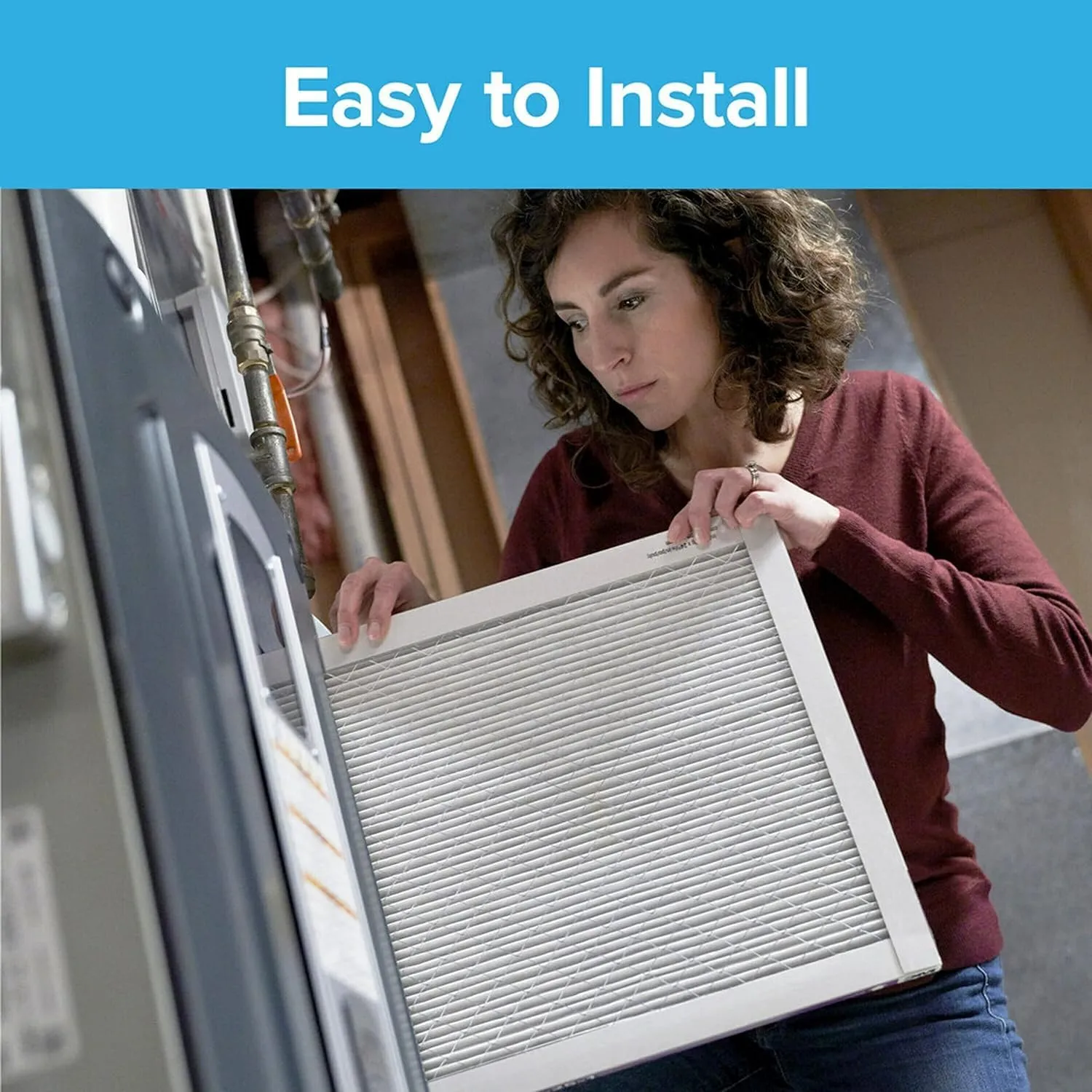 Filtrete 14x24x1 Air Filter, 3M MERV 5 HVAC AC Furnace Filter Replacement, 6-Pack (Actual Size 13.81x23.81x0.88 in)