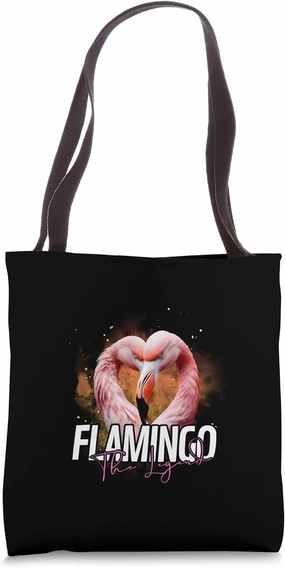 Flamingo The Legend Realistic Tote Bag