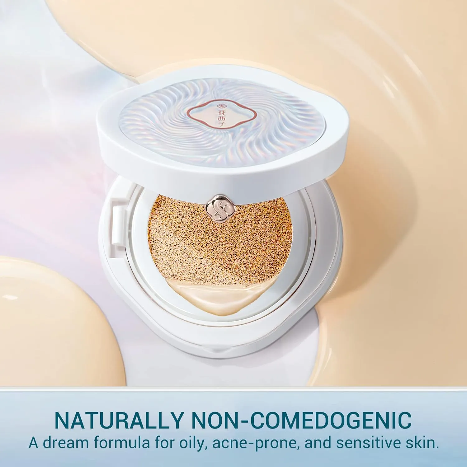 FLORASIS Flawless Jade Breathable Longwear Cushion Foundation (N30 Bathing Beauty)
