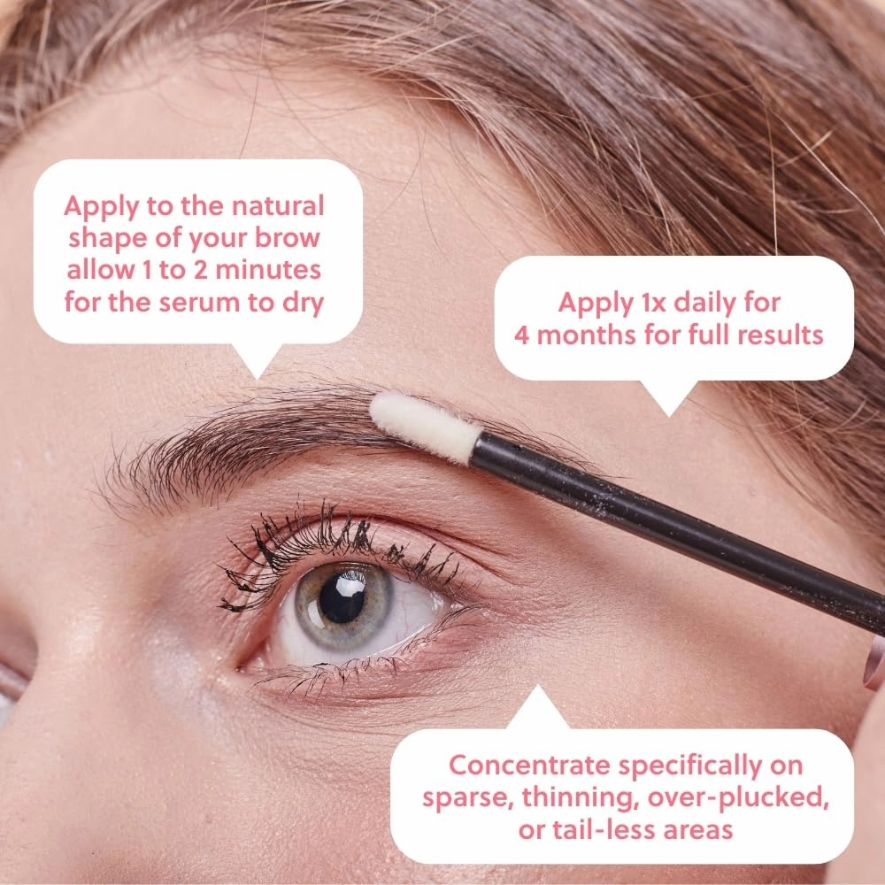 ForBrow by ForChics: 3 Pack Eyebrow Enhancing Serum - Thicker, Fuller Brows with Natural & Organic Conditioner | Vegan & Cruelty-Free with Innovative Peptides