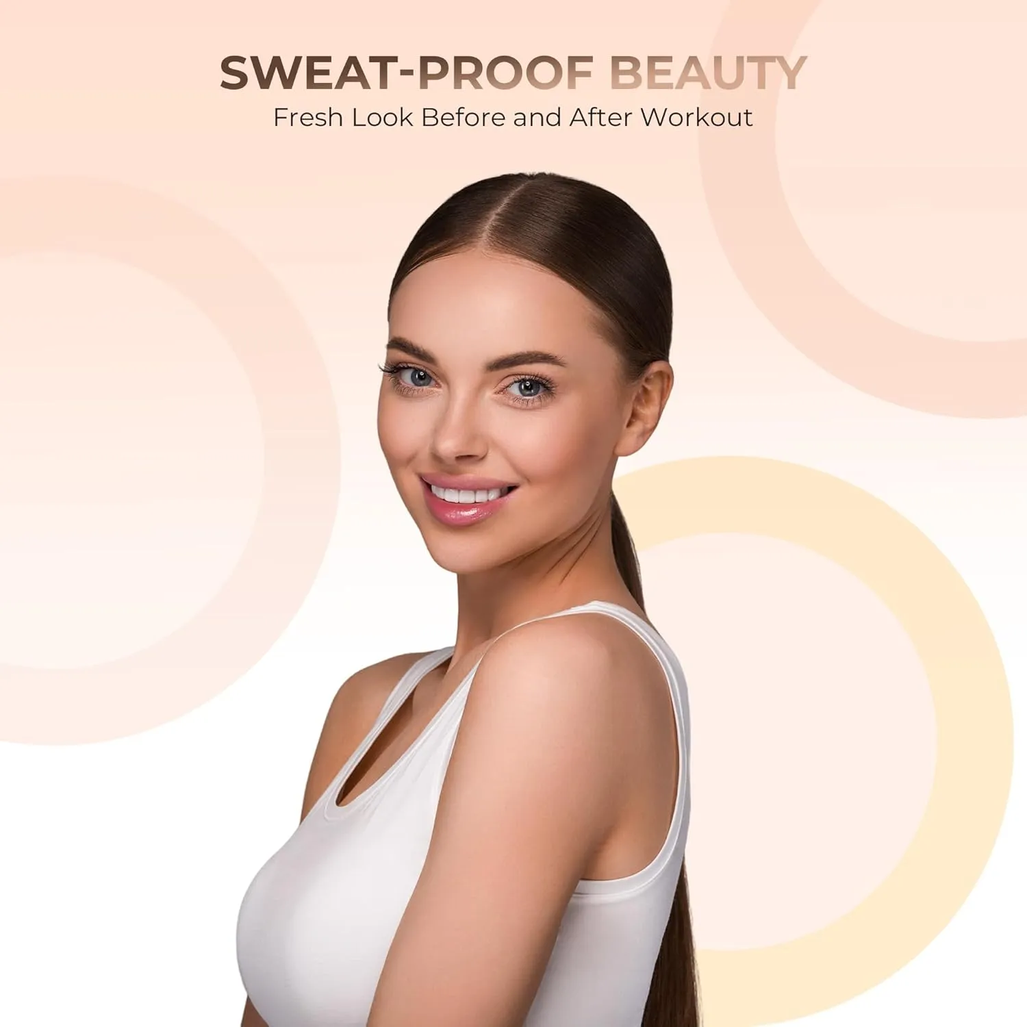 FOUNDATION with FLAWLESS FACE BRUSH Mineral Makeup (FAIR 1) Matte Natural Loose Powder Bare Skin Cosmetics Full Coverage Long Lasting All Skin Types SPF 18