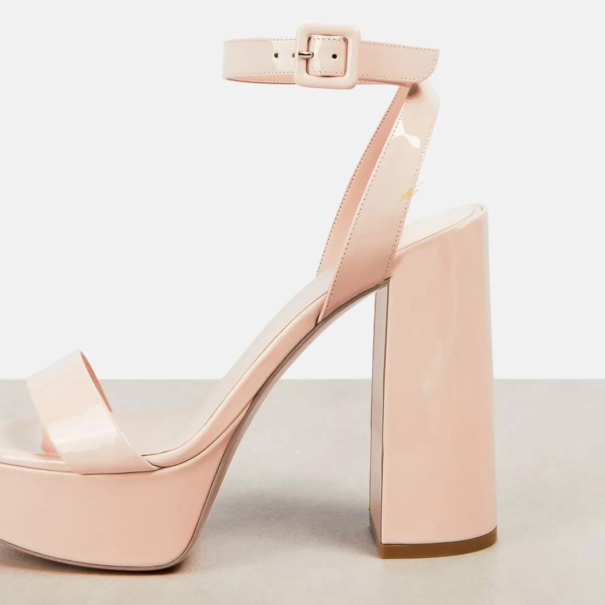 FOWT Women Sexy Chunky High Heel Ankle Strap Slingback Platform Sandals Open Toe Ladies Party Prom Dance Shoes Size 4-16 US