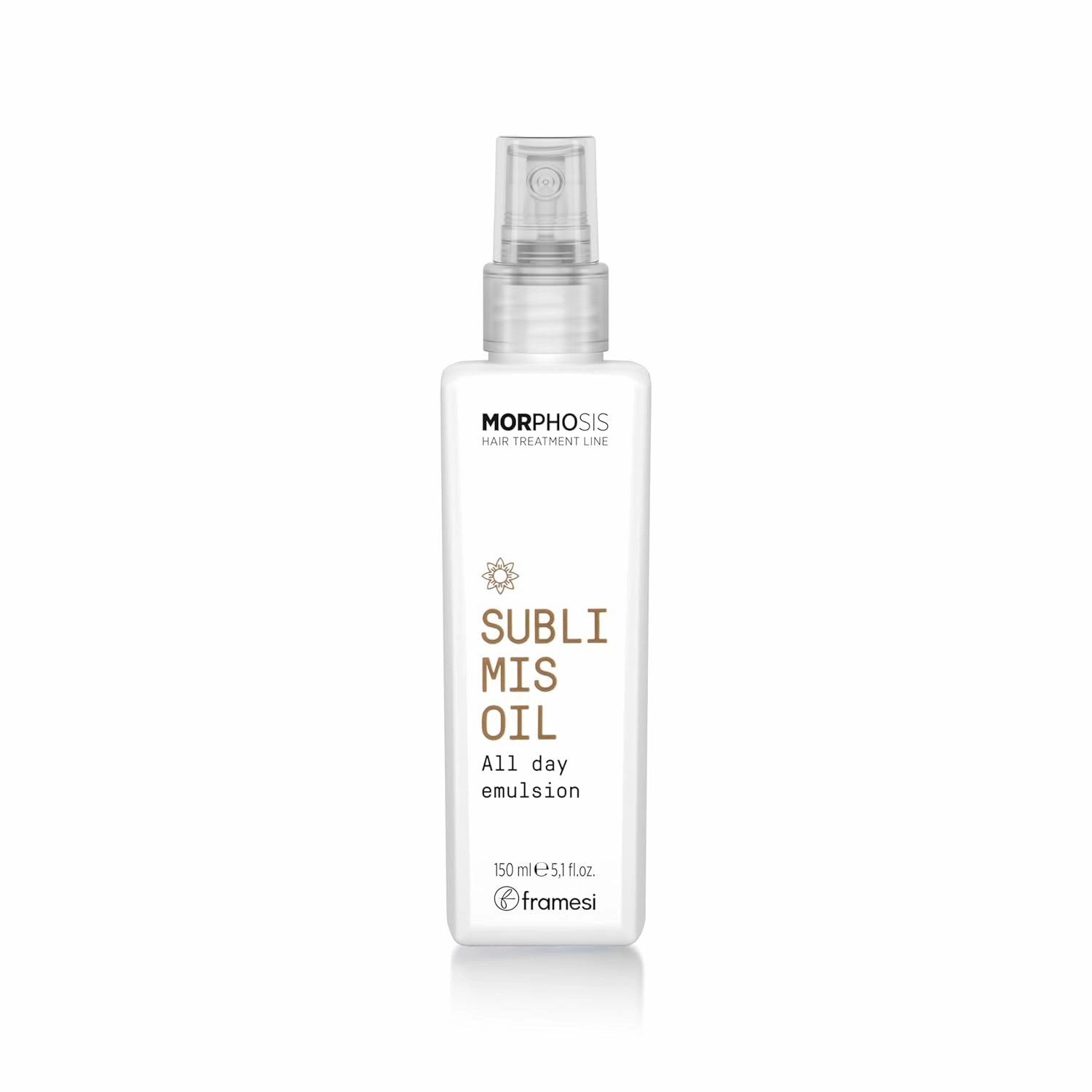FRAMESI Morphosis Sublimis Oil All Day Hair Emulsion, 5.1 fl oz, Leave In Conditioner