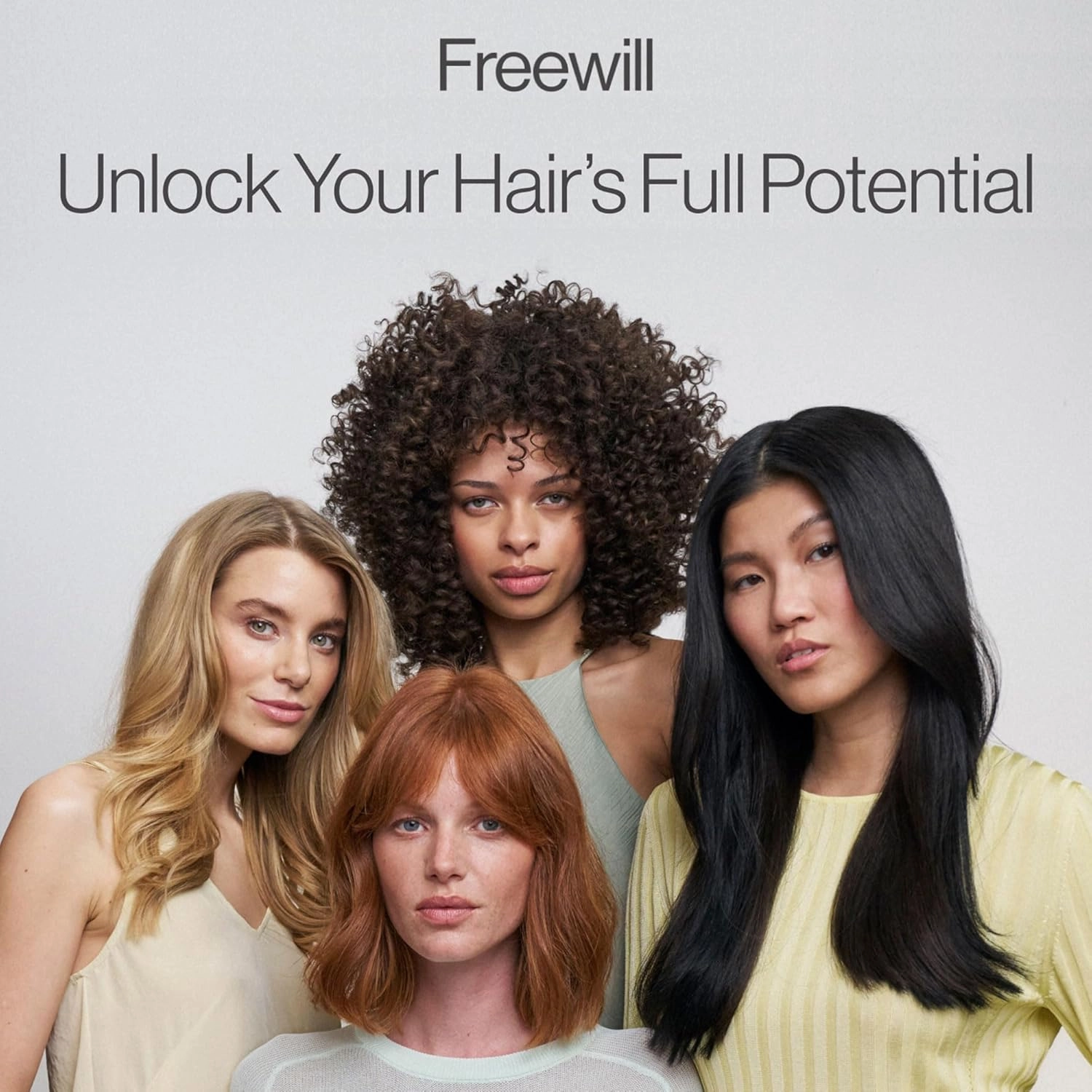 Freewill Curl Moisturizing Conditioner, Nourishes and Defines Curls, Adds Hair Shine, Hydrating Hair Conditioner for Curly Hair, Healthier-Looking Curls, 8.5 oz