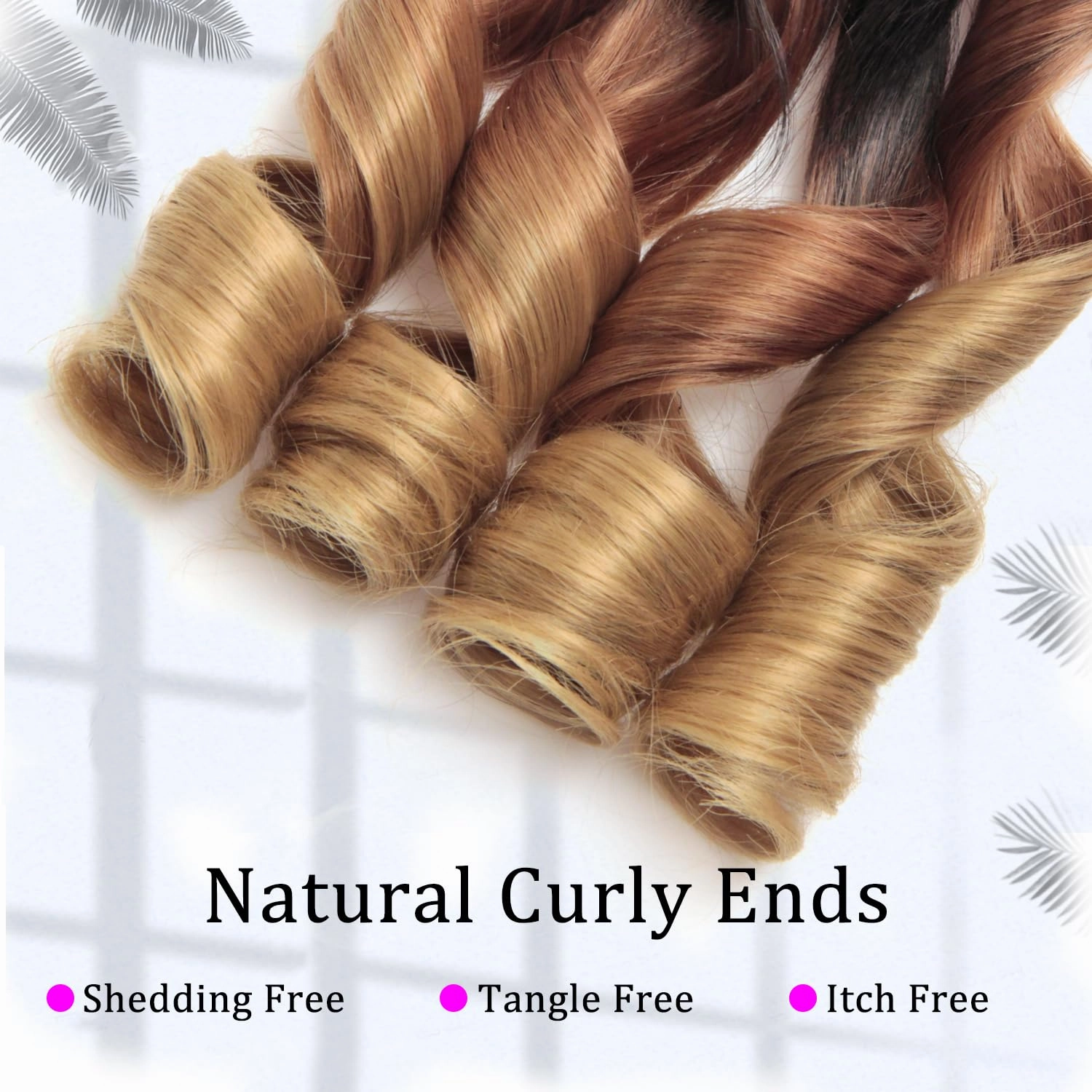French Curl Braiding Hair 12Inch 8Packs French Curl Crochet Braids Short Curly Crochet Hair Bouncy Synthetic knotless Braiding Extension(1B/30/27, 12inch)