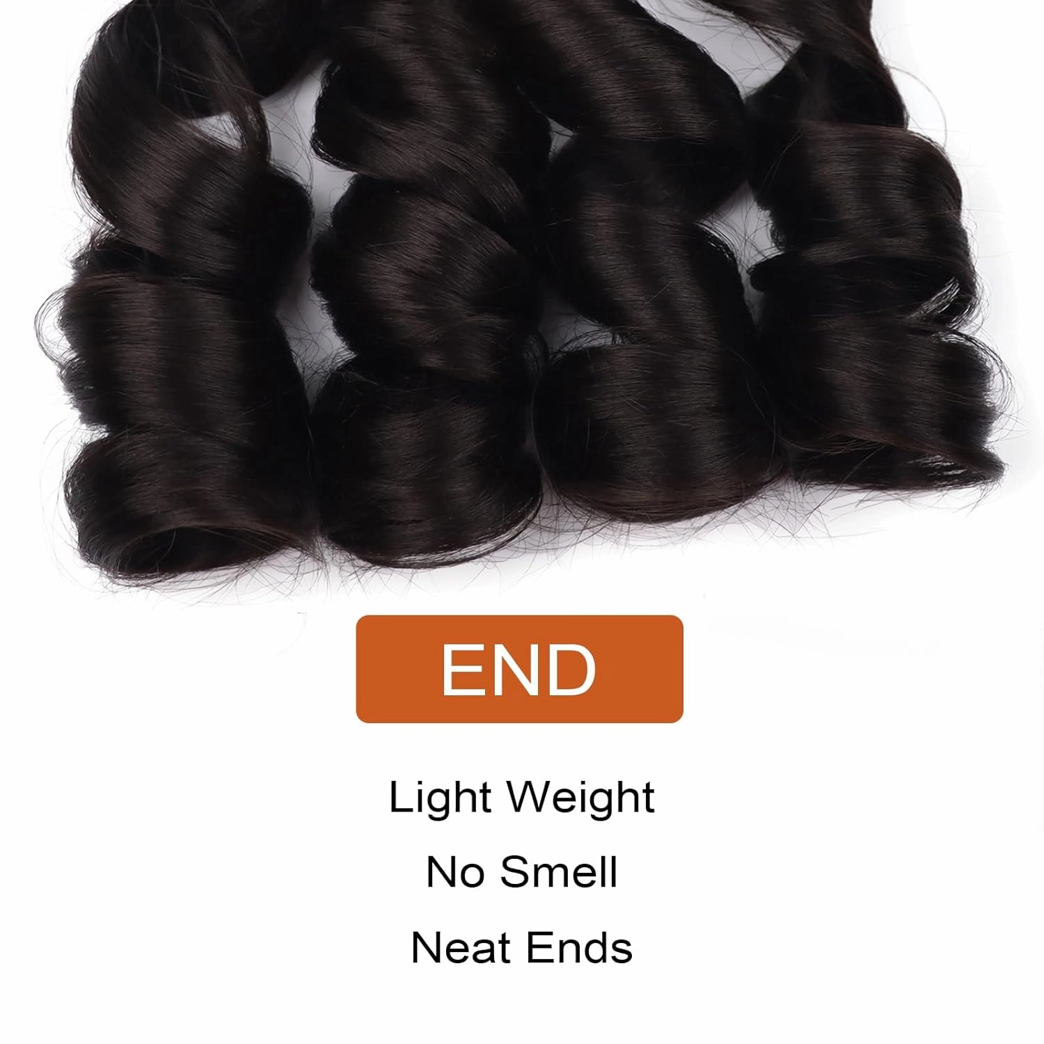 French Curly Braiding Hair 14 Inch 8 Packs Curly Braiding Hair Pre Stretched French Curls Hair Extensions With Curly Ends French Curl Crochet Hair for Black Women(14 Inch/Pack of 8,2#)
