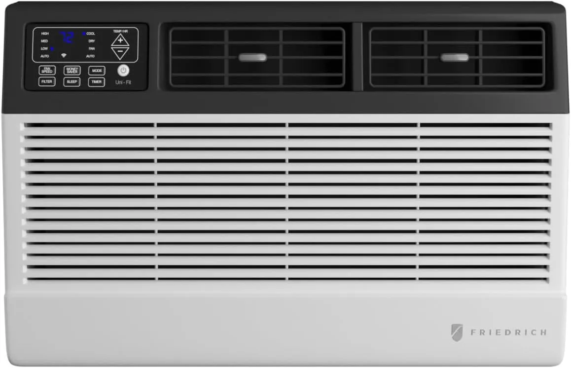 Friedrich Uni-Fit 10000 BTU Smart Through The Wall Air Conditioner with QuietMaster Technology and Integrated Wi-Fi Voice-Command Compatible Control (230 Volts)