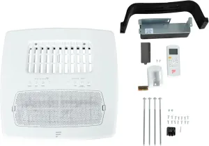 Furrion Chill Cube Ducted Air Distribution Box (R32) with Operating Panel, Remote Control, Detachable Filters, White - FACT18VSDA-PS-AM