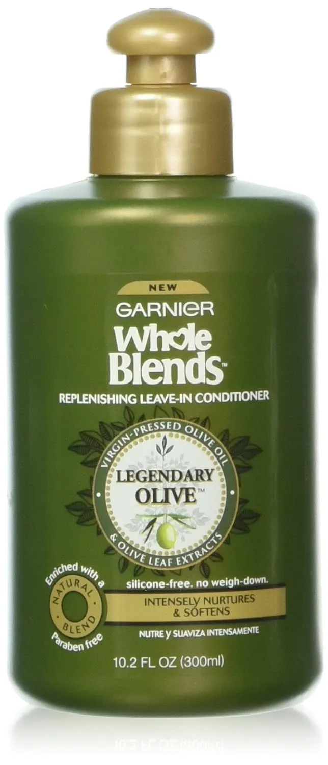Garnier Hair Care Whole Blends Replenishing Leave-in Conditioner, 10.19 Flu