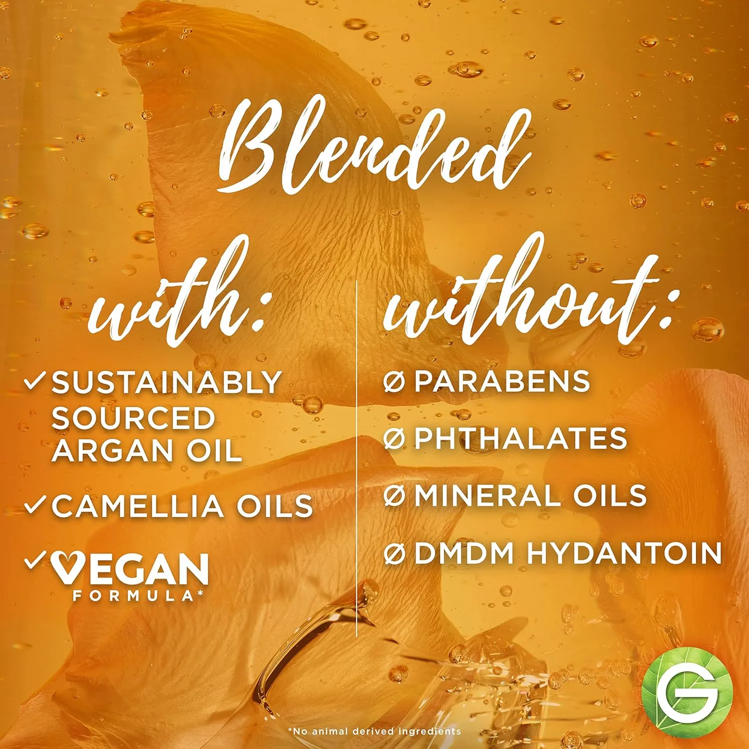 Garnier Whole Blends Moroccan Argan & Camellia Oils Illuminating Conditioner for Silky Shine, 12.5 Fl Oz, 3 Count (Packaging May Vary)