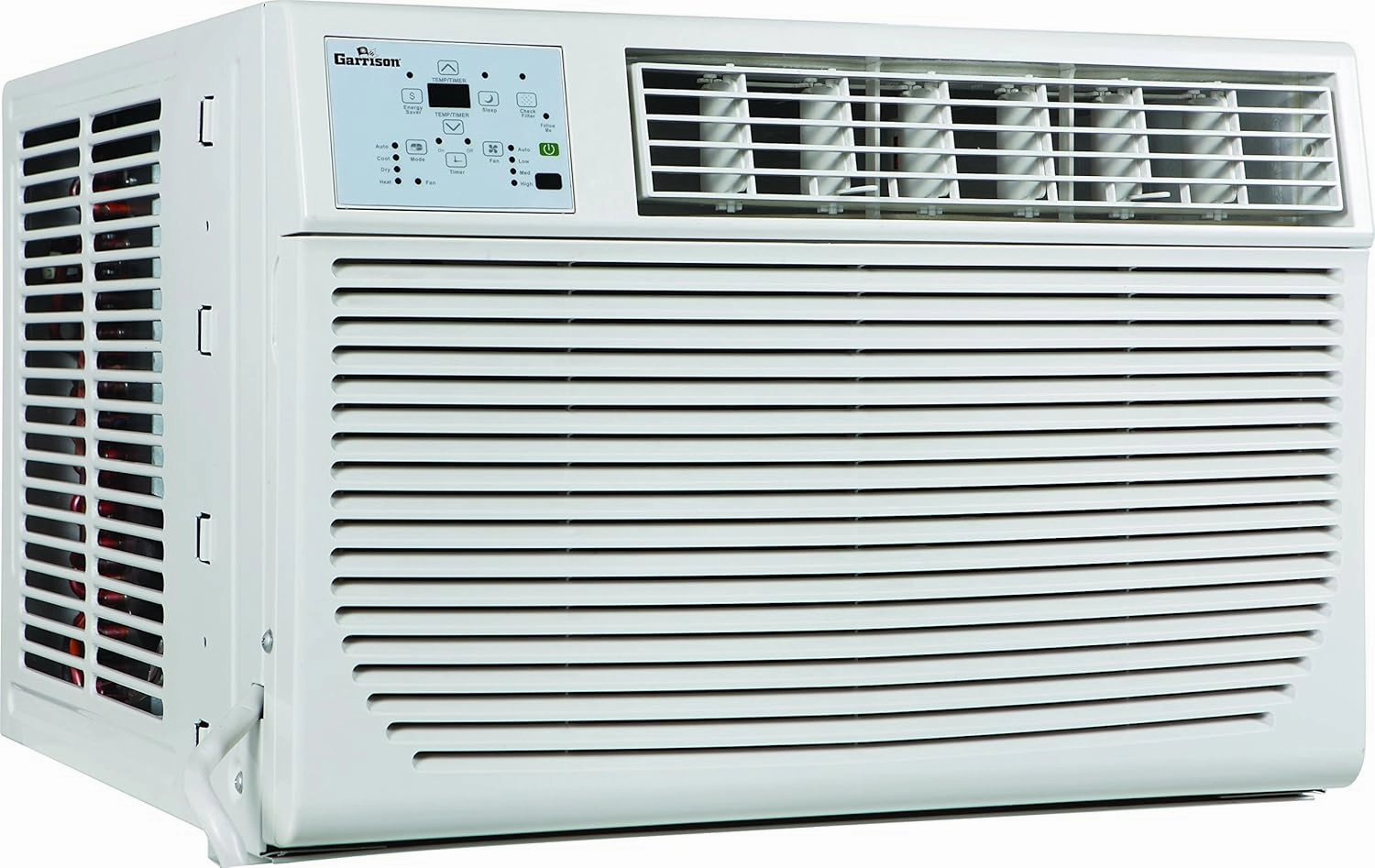 GARRISON 2477802 R-410A Through-The-Window Heat/Cool Air Conditioner with Remote Control, 12000 BTU, White