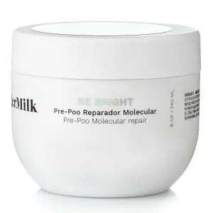 Ginger Milk Pre-Shampoo Treatment for Dry, Damaged, & Color-Treated Hair | Reduces Breakage & Frizz | Pre poo Detangler & conditioner Strengthens All Hair Types & Textures | 8 OZ / 240 ML