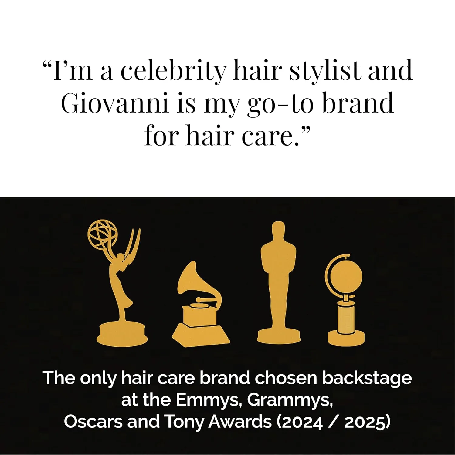 GIOVANNI 50:50 Balanced Shampoo & Conditioner Set - Hydrating, Clarifying, & Calming to Clean & Moisturize, For Over-Processed Hair, Salon Quality, No Parabens, Cruelty Free, Color Safe - 24 oz Each