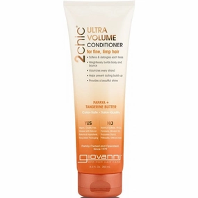 Giovanni 2chic Ultra Volume Conditioner Papaya   Tangerine Butter 250ml